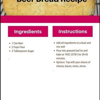 123 Easy As Beer Bread Recipe