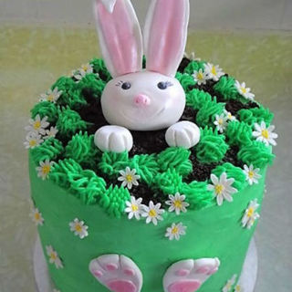 Easter Bunny Cake 