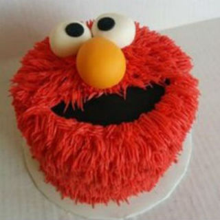 Elmo Cake  