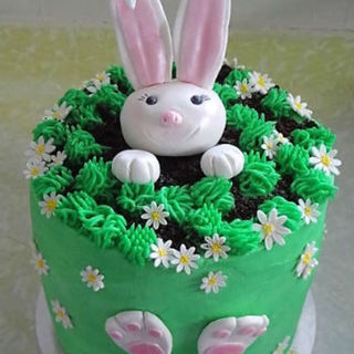 Rabbit In A Hole Cake