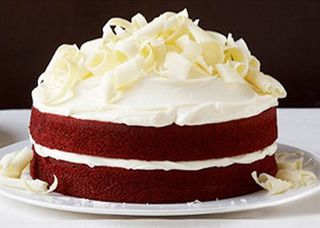 Naked Red Velvet Cake