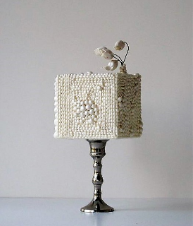 Beaded Wedding Cake