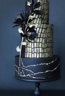 Mosaic Wedding Cake