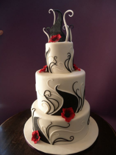 Kiwiana Theme Wedding Cake