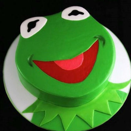 Kermit Frog Cake   