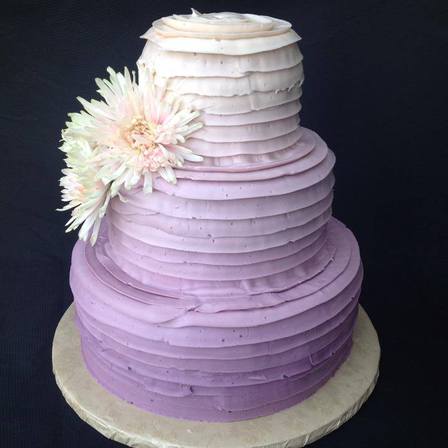 Ombre Three Tier Cake