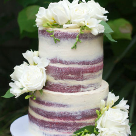 Tiered Semi-Naked Layer Cake 