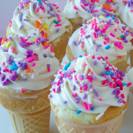 Cupcake Party Cones
