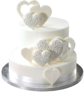 Heart Topper Cake 